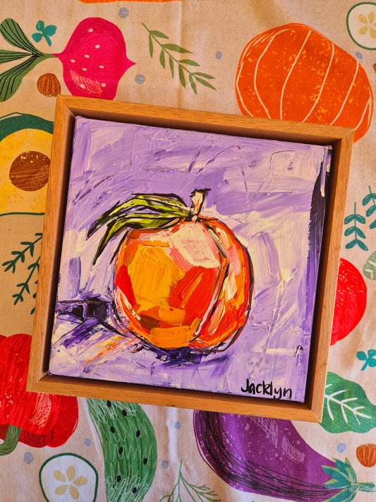 Peach | Mini Original Artwork