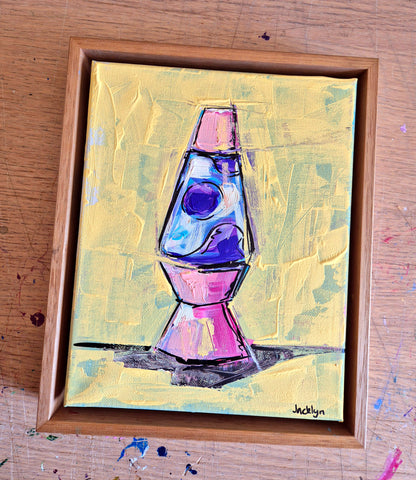 Lava Lamp | Mini Original Artwork