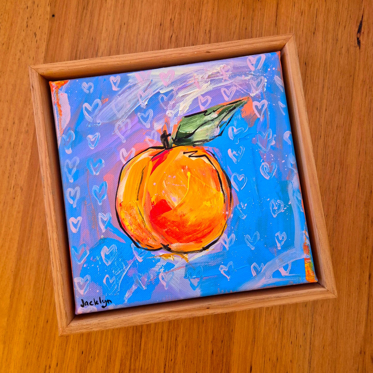 Peachy Dreams | Mini Original Artwork