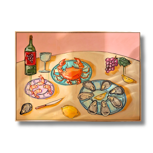 Seafood For Dinner | Original Artwork