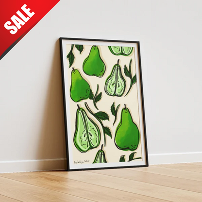 Pears | Kitchen Poster Club