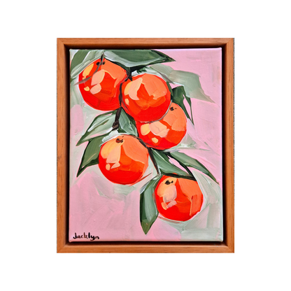 Orange Branch | Mini Original Artwork