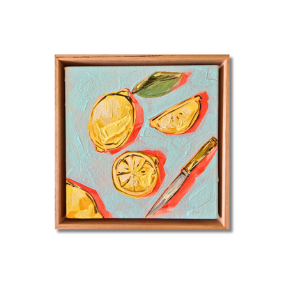 Lemon Mini (Sliced) | Mini Original Artwork