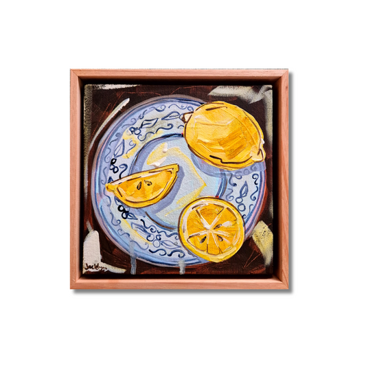 Lemon Mini (Plate) | Mini Original Artwork