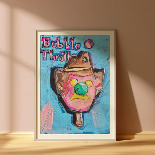 Bubble O' Thrill | Paper Print