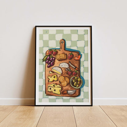 Char-CUTE-rie Board GREEN | Paper Print