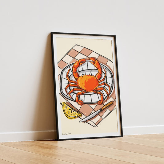 Crab | Kitchen Poster Club