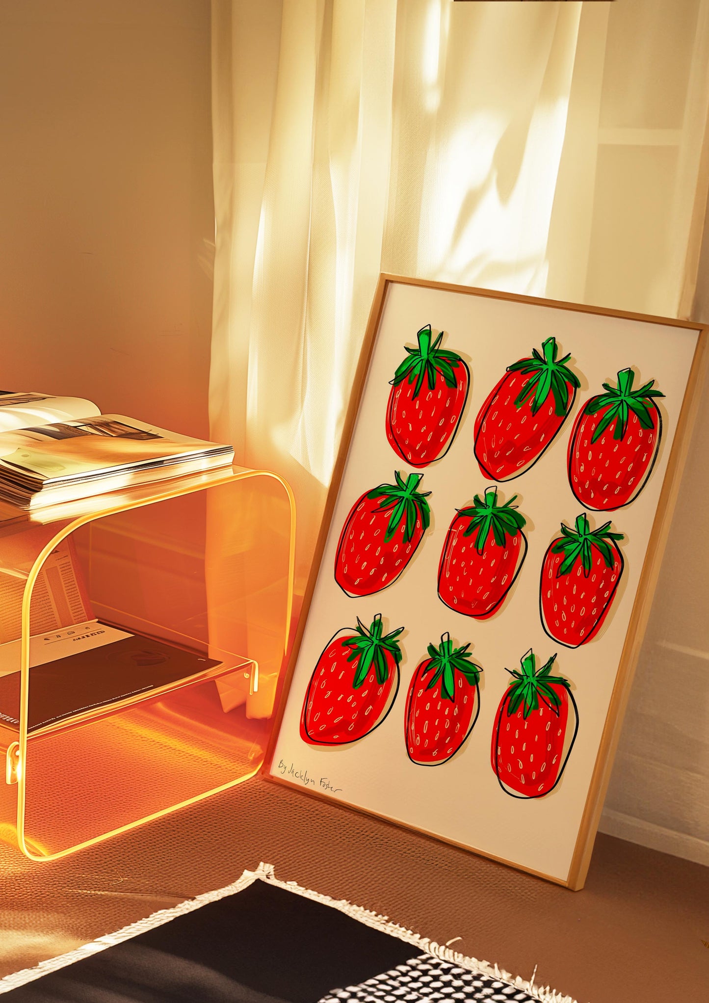 Strawberries | Kitchen Poster Club