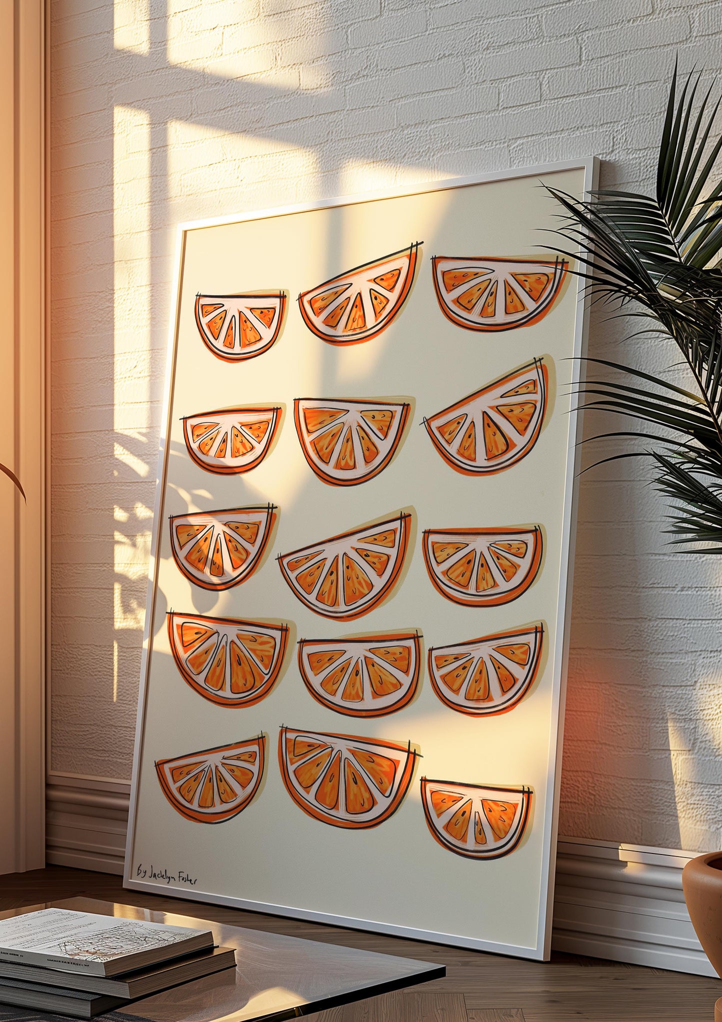 Orange Citrus | Kitchen Poster Club