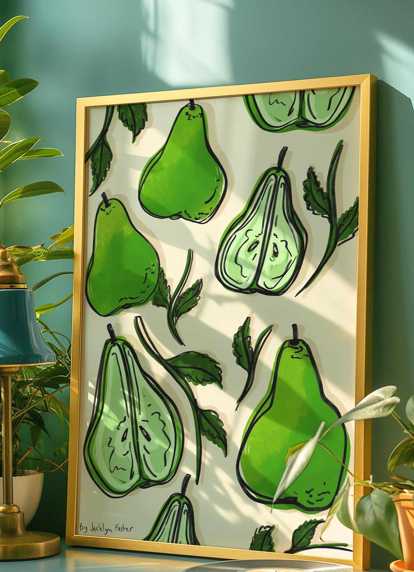 Pears | Kitchen Poster Club