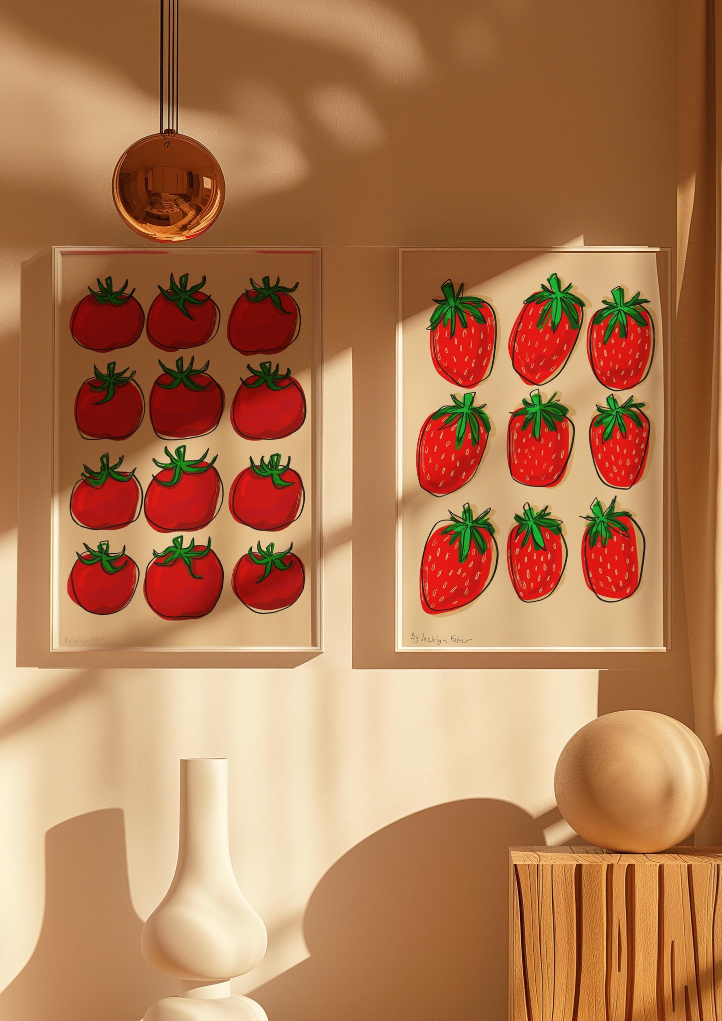 Strawberries | Kitchen Poster Club