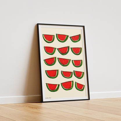 Watermelon | Kitchen Poster Club