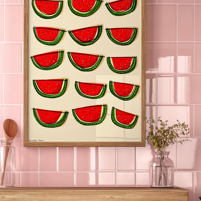 Watermelon | Kitchen Poster Club